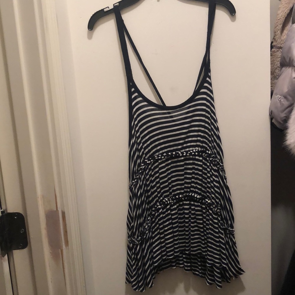 free people coverup/ shirt